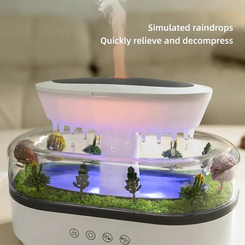 Humidifier With Rain Effect