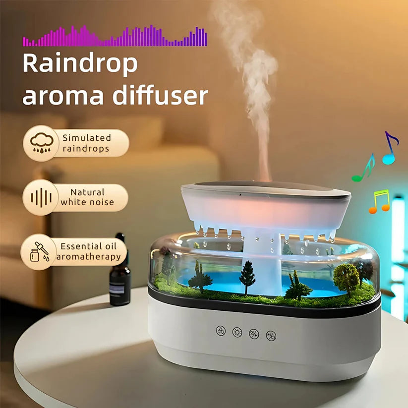 Humidifier With Rain Effect